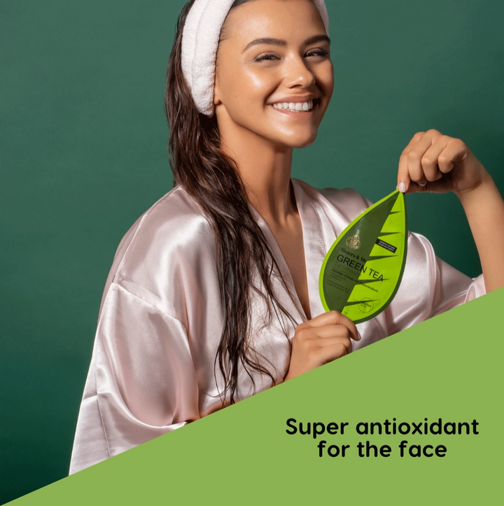 MASCARILLA EN HOJA DE TÉ VERDE - SMELLA