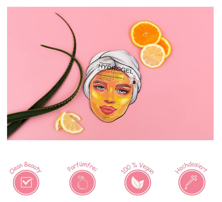 MASCARILLA DE HIDROGEL ANTIEDAD CON RETINOL - SMELLA