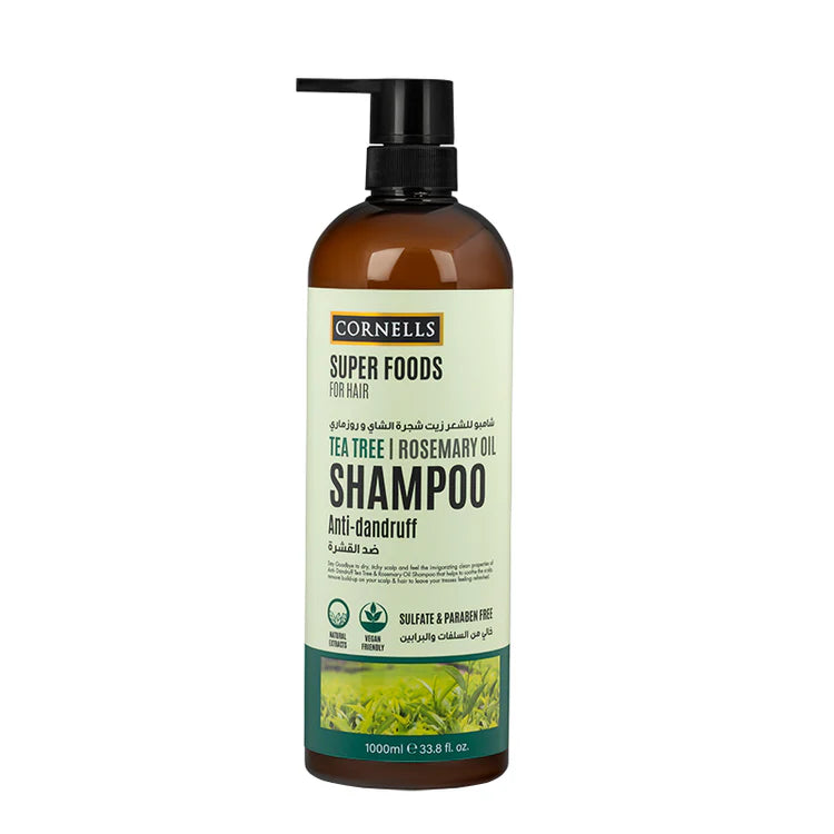 CHAMPÚ SUPER FOODS CON ÁRBOL DE TÉ