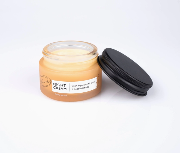 CREMA DE NOCHE CON ÁCIDO HIALURÓNICO Y NIACINAMIDA - TAMAÑO DE VIAJE - SMELLA