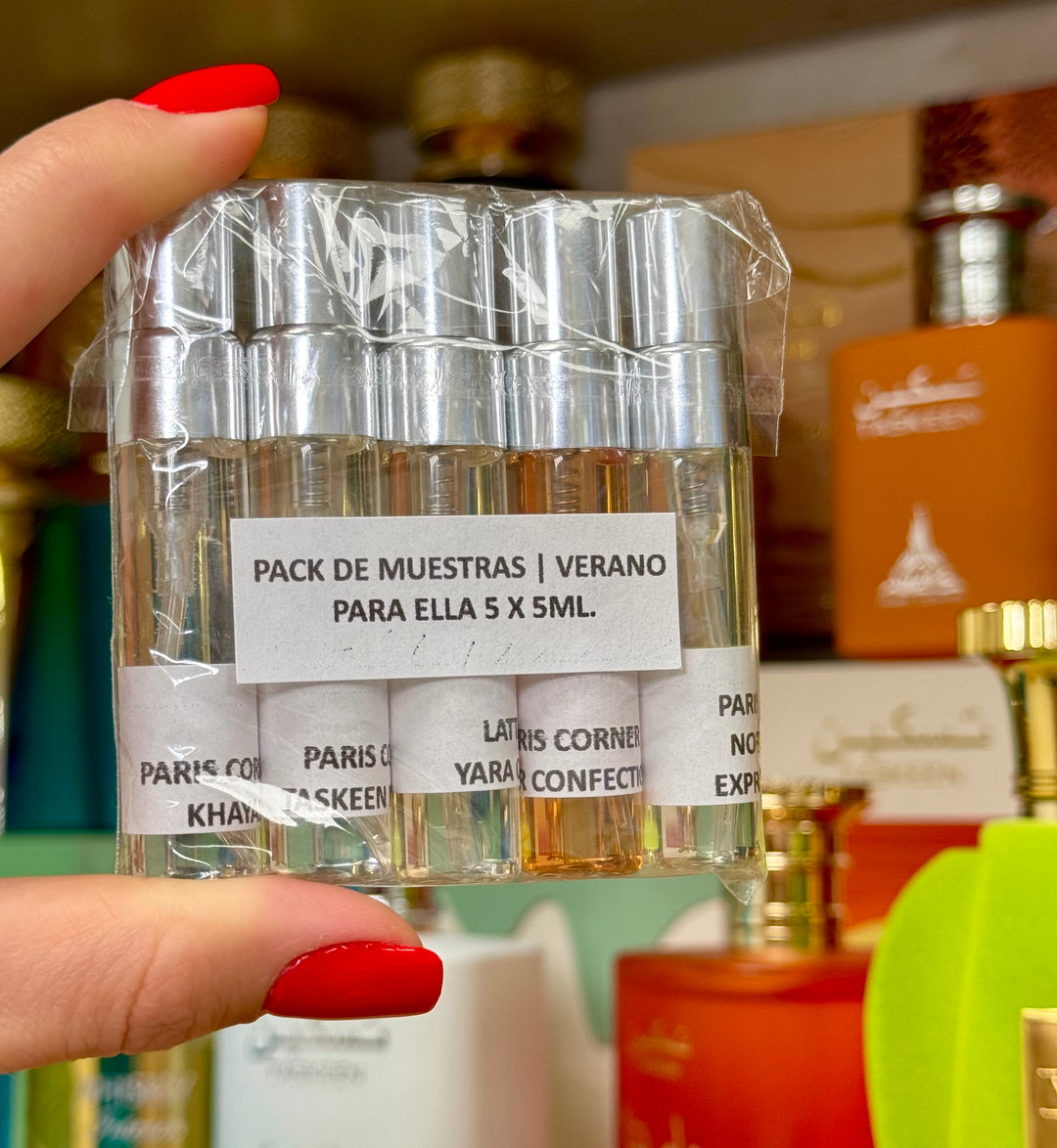 SAMPLE PACK | SUMMER FOR HER 5 X 5ML.