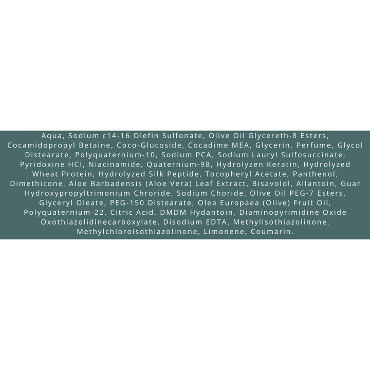 CHAMPÚ CON ACEITE DE OLIVA ESPAÑOL