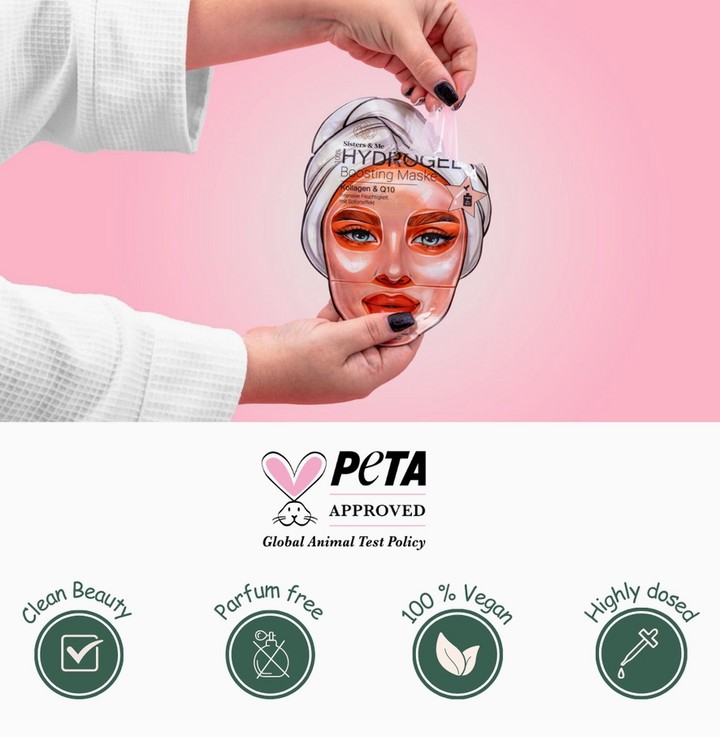 MASCARILLA DE HIDROGEL CON Q10 Y COLÁGENO