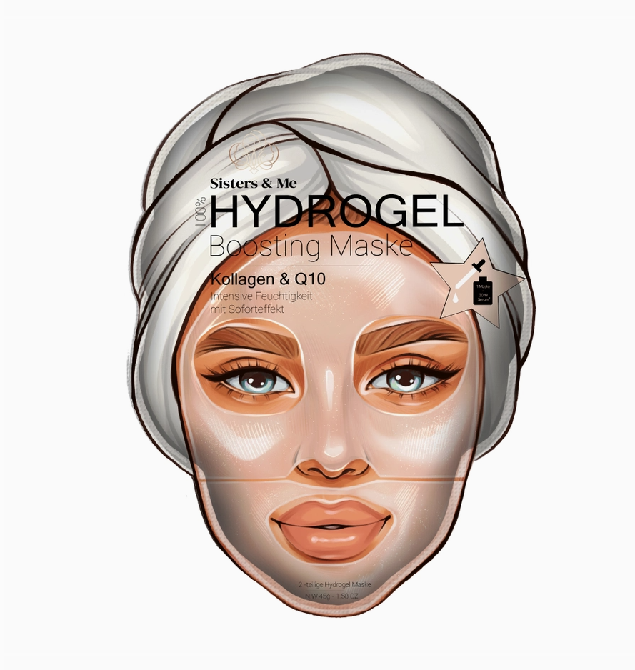 MASCARILLA DE HIDROGEL CON Q10 Y COLÁGENO