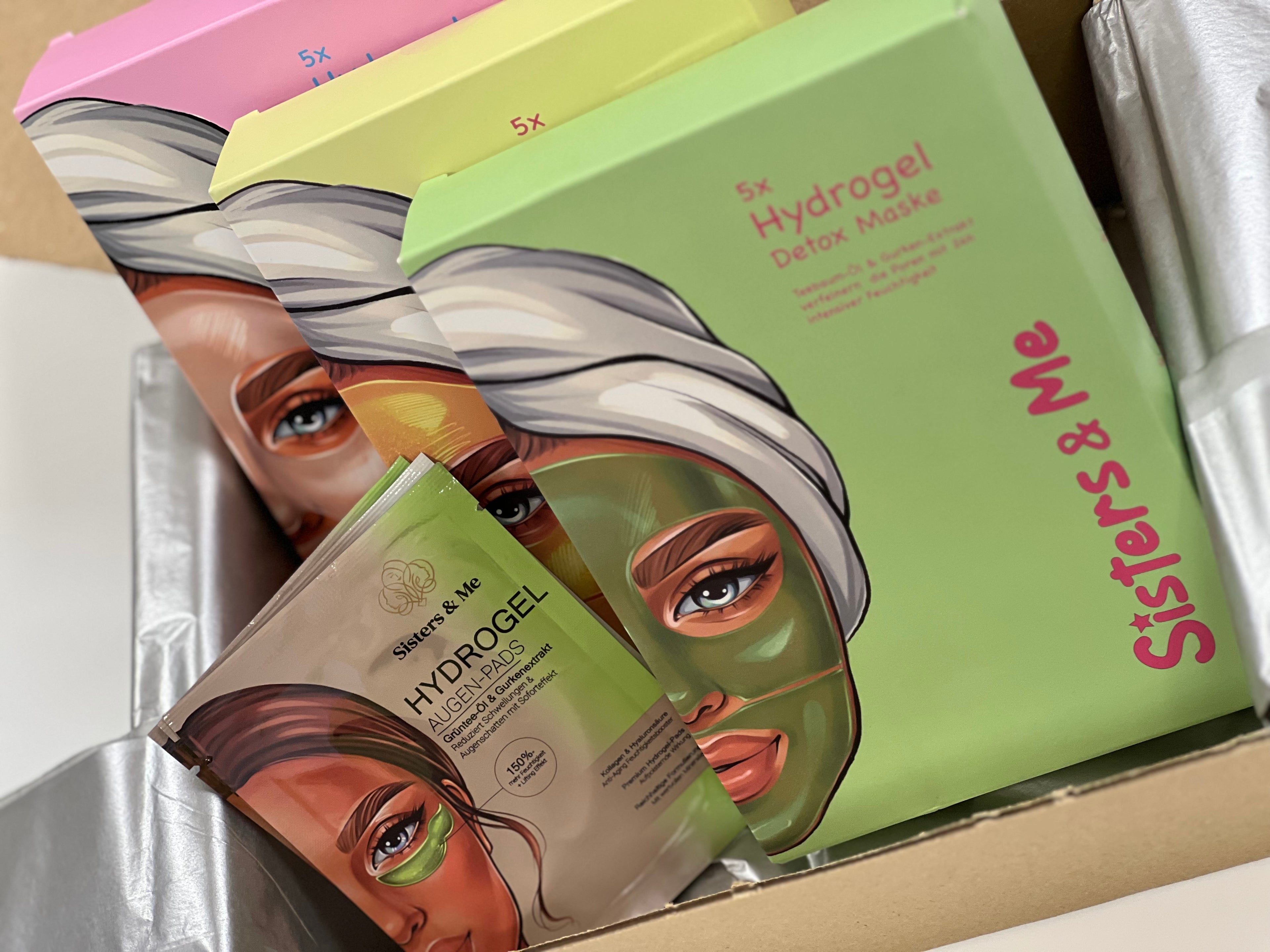 Pack Premium Hydrogel – Collagen, Retinol & Detox | Sisters & Me