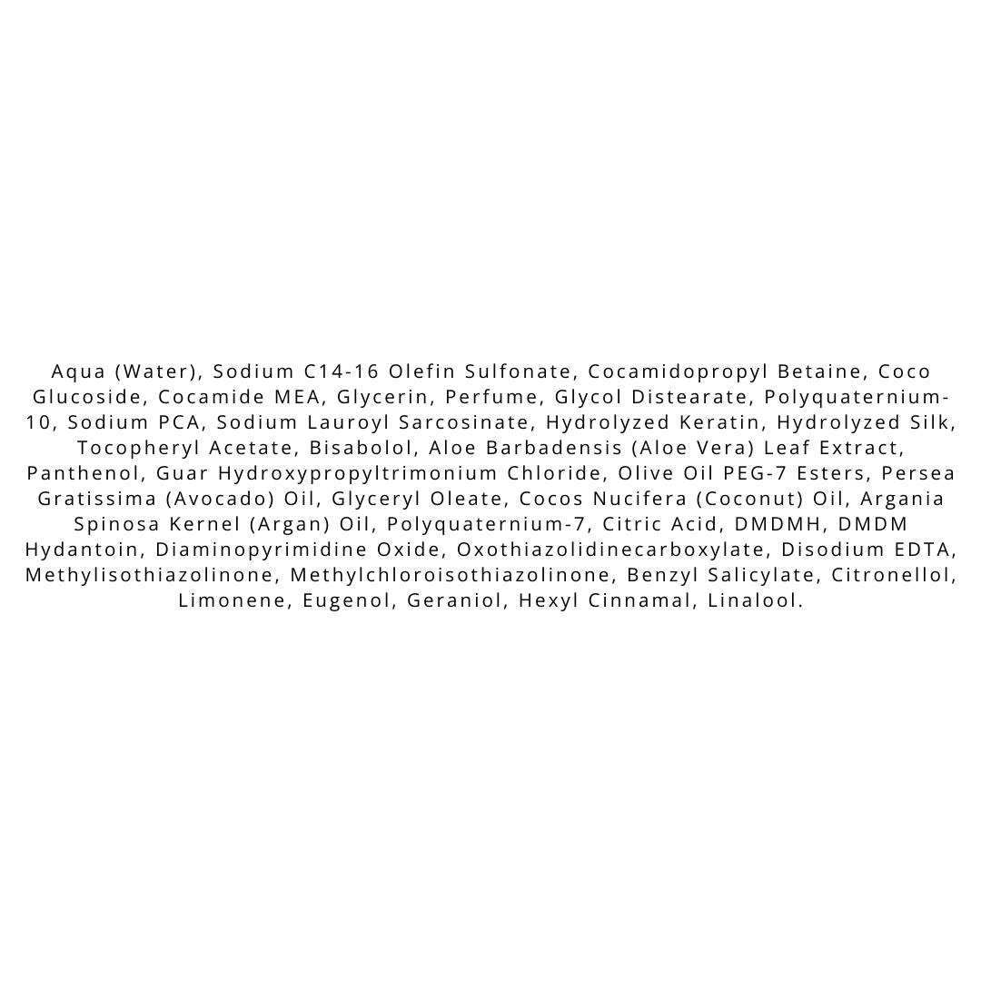 CHAMPÚ CON ACEITE DE AGUACATE