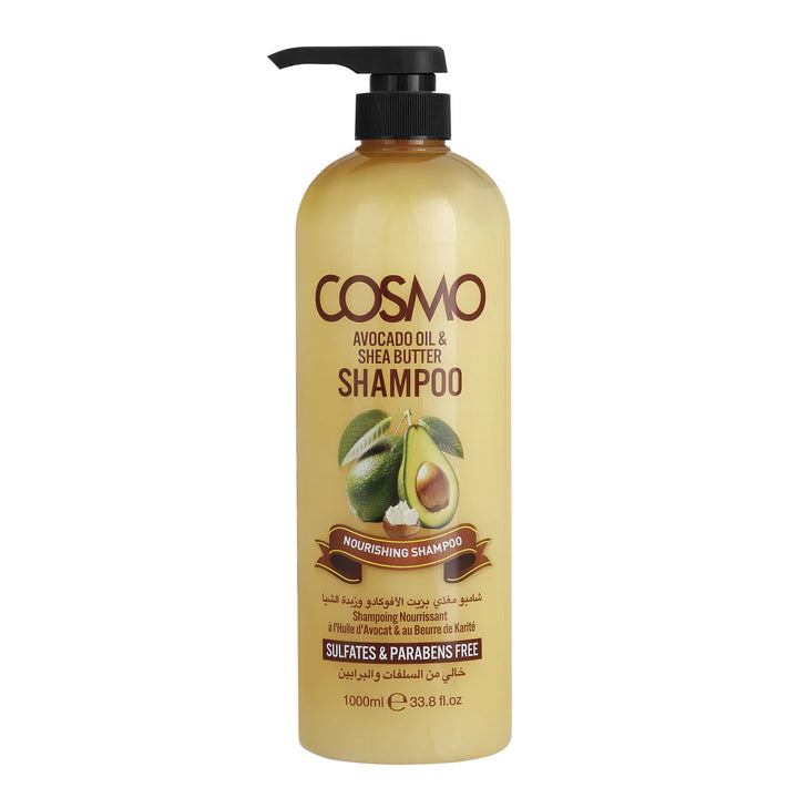CHAMPÚ NUTRITIVO CON ACEITE DE AGUACATE Y MANTECA DE KARITÉ
