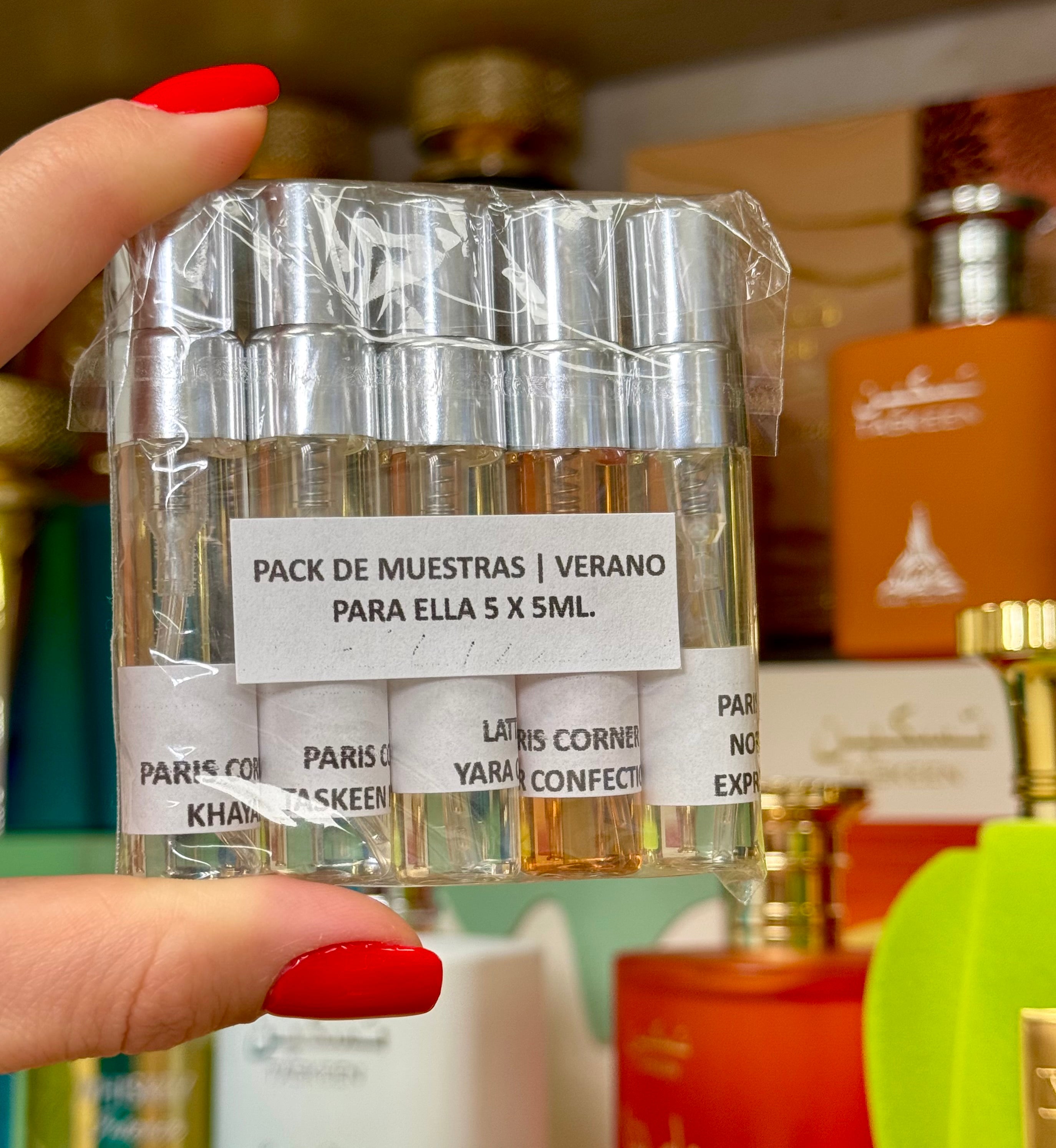 PACK DE MUESTRAS | VERANO PARA ELLA 5 X 5ML.