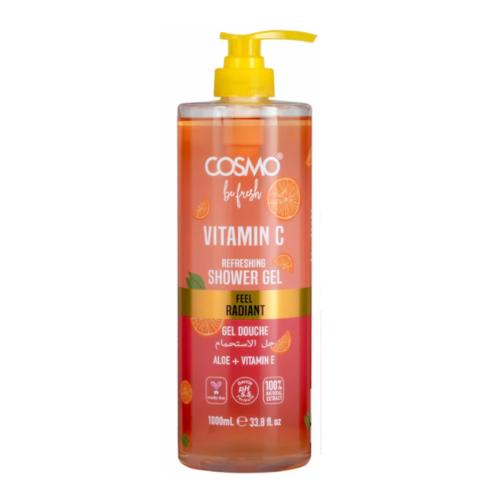 GEL DE DUCHA ENERGIZANTE CON VITAMINA C
