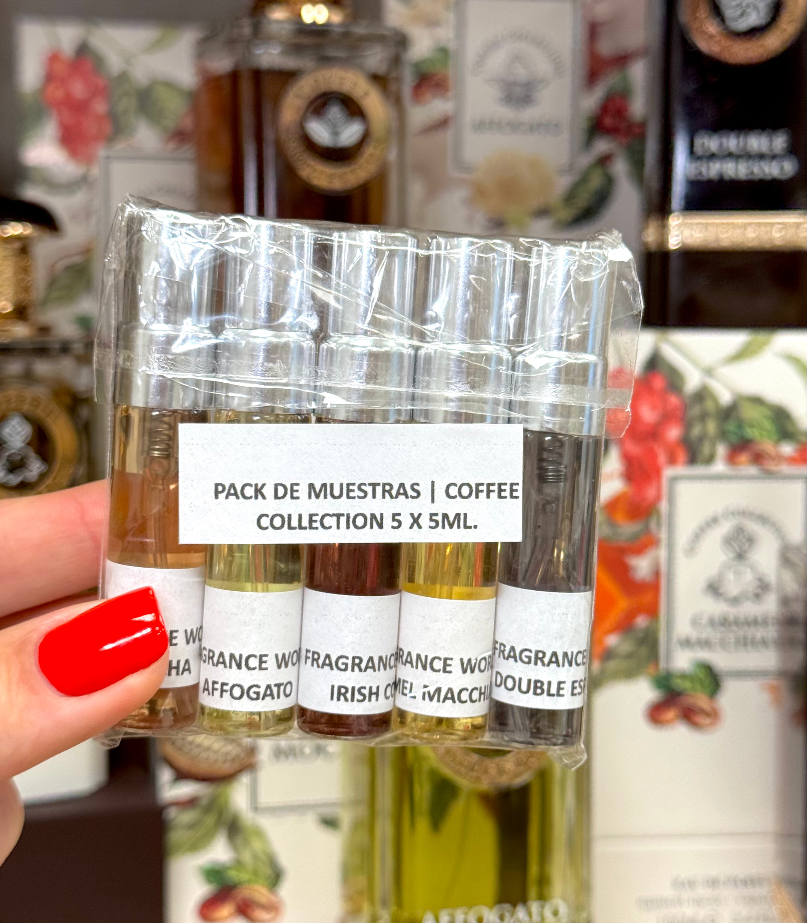 PACK DE MUESTRAS | COFFEE COLLECTION 5 X 5ML.