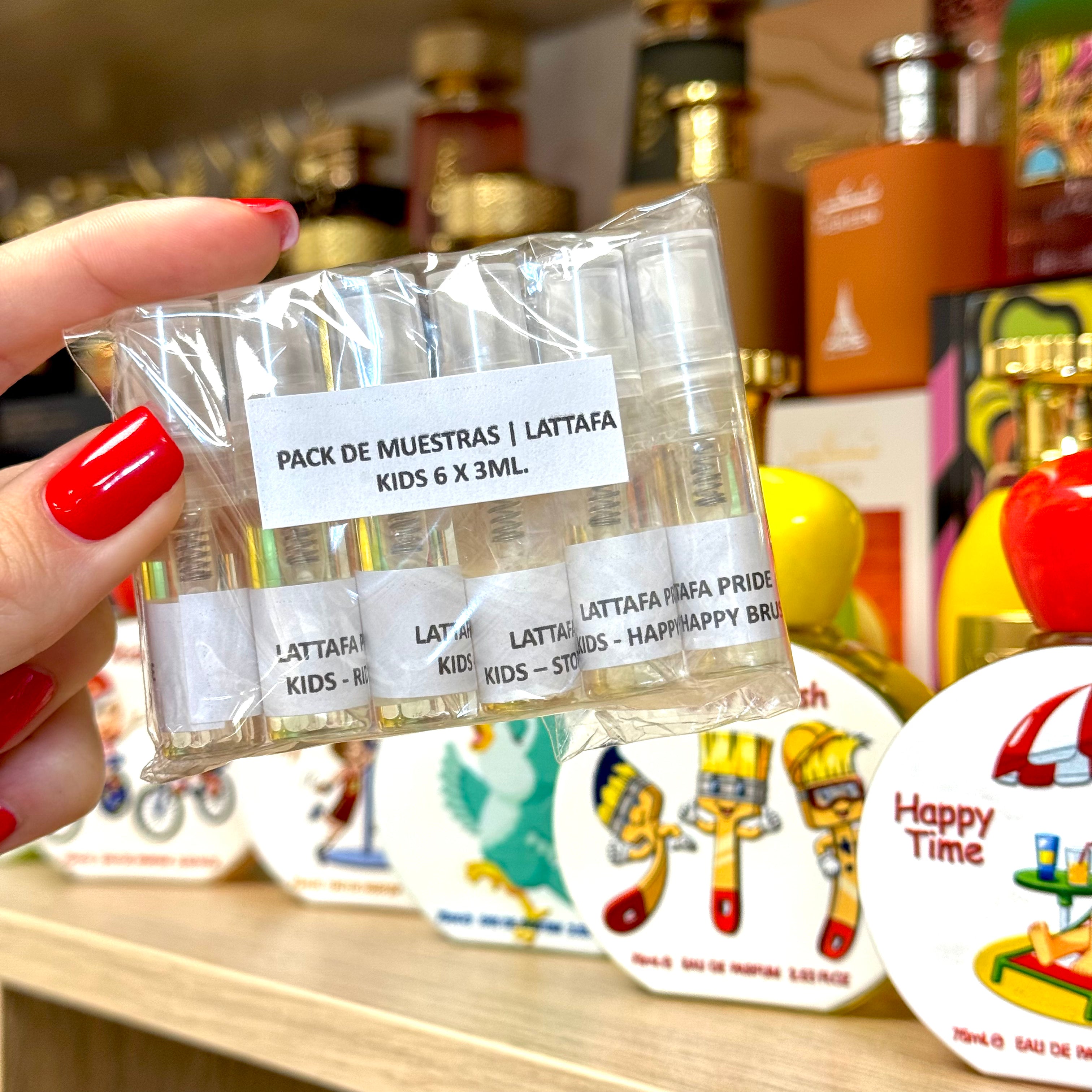 PACK DE MUESTRAS | LATTAFA KIDS 6 X 3ML.