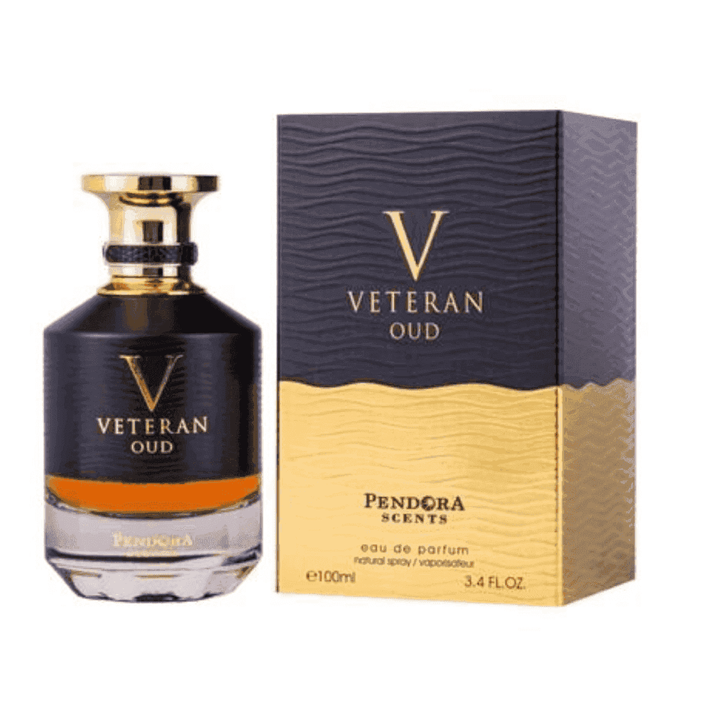 Paris Corner Veteran Oud Eau de Parfum 100 ml frasco con su caja original