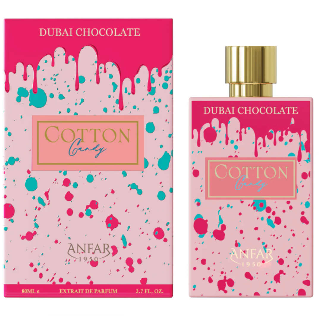 DUBAI CHOCOLATE COTTON CANDY