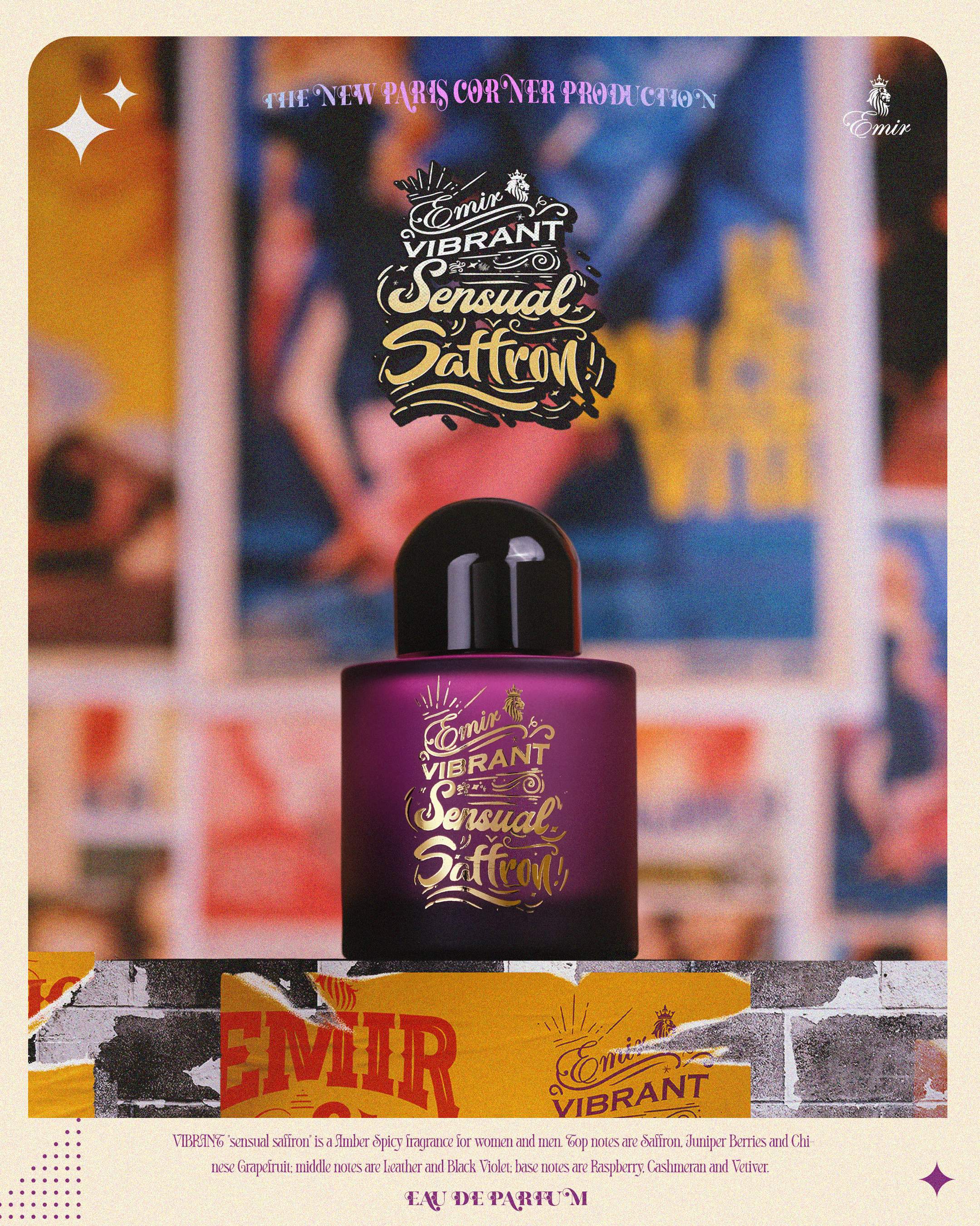 EMIR VIBRANT SENSUAL SAFFRON - SMELLA