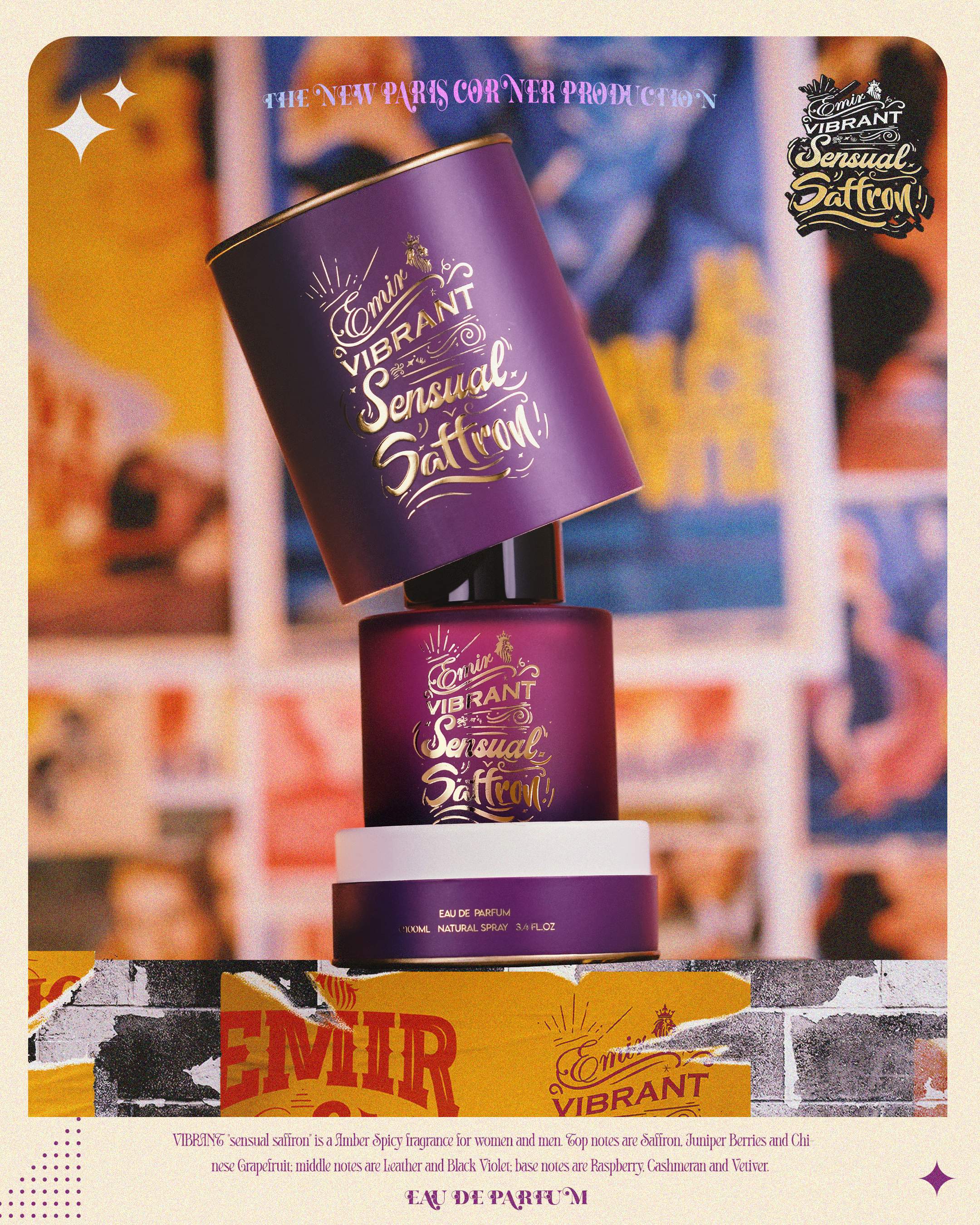 EMIR VIBRANT SENSUAL SAFFRON - SMELLA