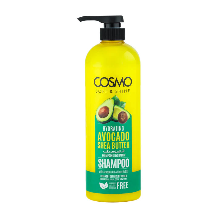 CHAMPÚ HIDRATANTE CON ACEITE DE AGUACATE Y MANTECA DE KARITÉ