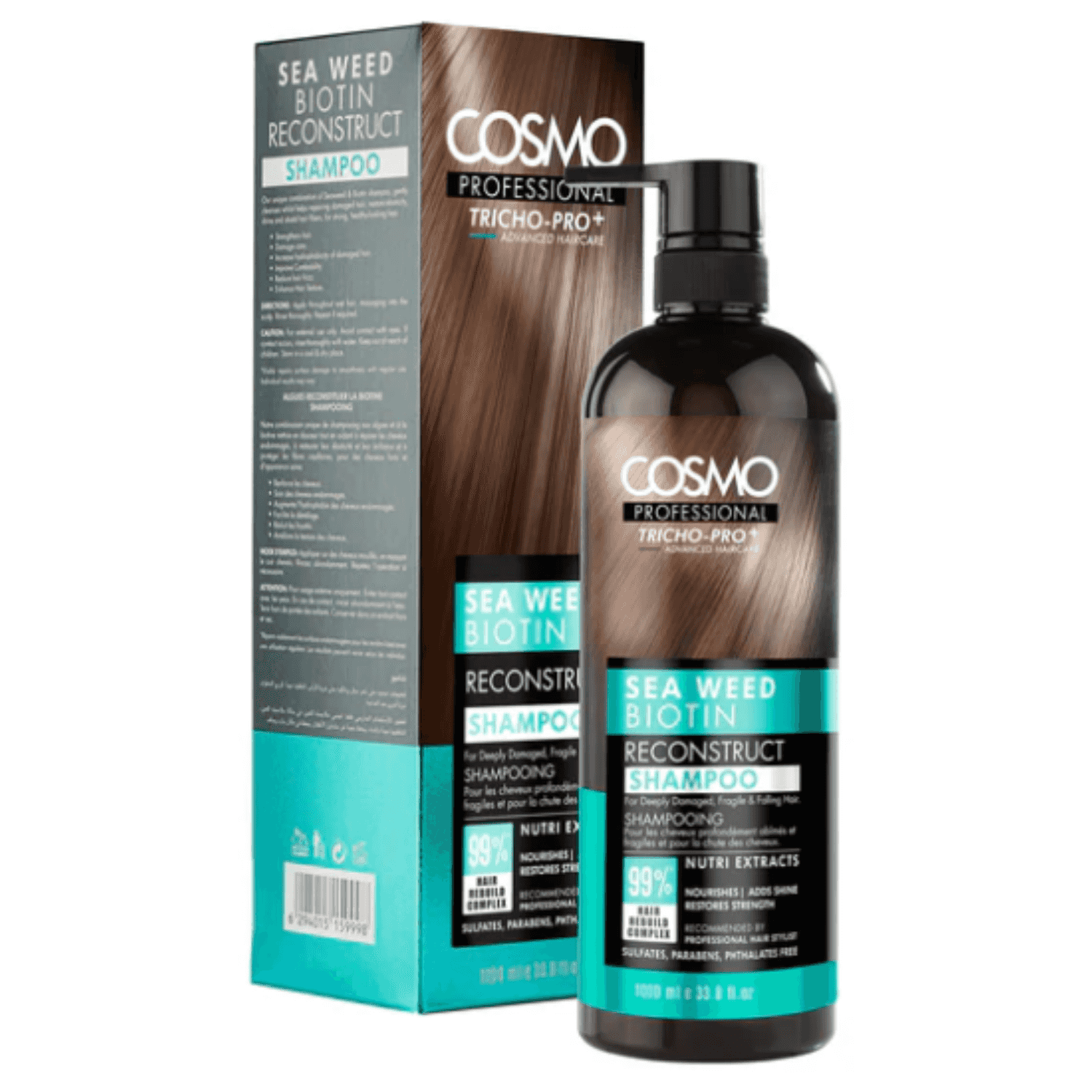 CHAMPÚ SEA WEED BIOTIN RECONSTRUCT 1000 ml